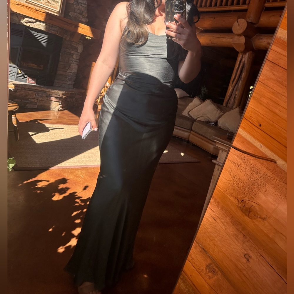 Shona Joy La Lune Olive Dress